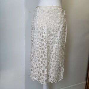 White summer skirt by Sophie Chang Studio, Sz S